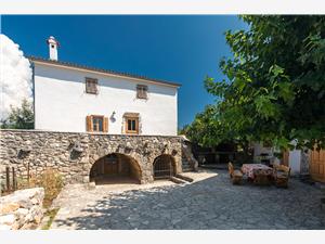 Dům Nadia Dobrinj - ostrov Krk, Kamenný dům, Prostor 230,00 m2, Soukromé ubytování s bazénem