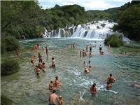 Tag 4 (Dienstag) Split - Krka Wasserfälle--Šibenik