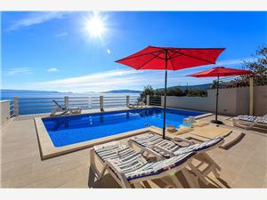 Beachfront accommodation Split and Trogir riviera,Book  Karla From 452 €