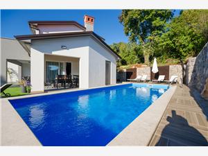 Villa Icici Riviera d'Opatija, Dimensioni 200,00 m2, Alloggi con piscina, Distanza aerea dal centro città 800 m