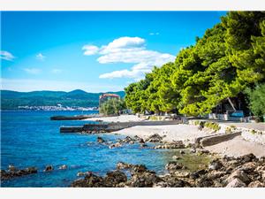 Huis Lido Schiereiland Peljesac, Kwadratuur 100,00 m2, Lucht afstand tot de zee 30 m, Lucht afstand naar het centrum 500 m