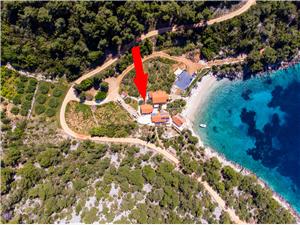 Appartamenti JEDRA Gdinj - isola di Hvar, Casa isolata, Dimensioni 40,00 m2, Distanza aerea dal mare 10 m