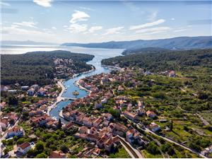 Appartement Sea princess Vrboska - île de Hvar, Superficie 30,00 m2, Distance (vol d'oiseau) jusqu'au centre ville 500 m