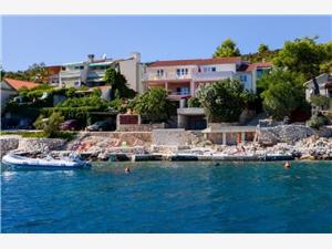 Beachfront accommodation Split and Trogir riviera,Book Ana From 73 €