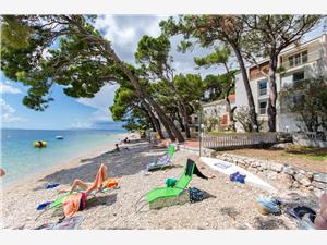 Boende vid strandkanten Makarskas Riviera,Boka  Duba Från 1127 SEK