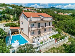 Maison Villa Andrea Crikvenica, Superficie 240,00 m2, Hébergement avec piscine