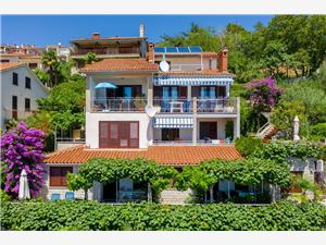 Appartements Mandica Rabac, Superficie 62,00 m2, Distance (vol d'oiseau) jusqu'au centre ville 400 m