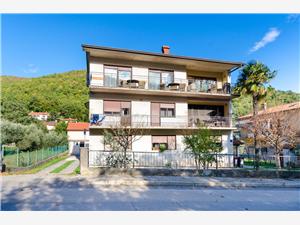 Апартаменты Gianna Moscenicka Draga (Opatija), квадратура 50,00 m2, Воздух расстояние до центра города 100 m