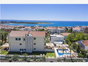 Appartamenti DYANA Novalja - isola di Pag, Dimensioni 80,00 m2, Alloggi con piscina, Distanza aerea dal centro città 500 m