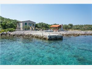 House Orange Zizanj - island Zizanj, Remote cottage, Size 50.00 m2, Airline distance to the sea 10 m