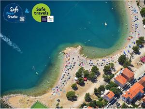 Apartmanok MARION Crikvenica, Méret 45,00 m2, Légvonalbeli távolság 20 m, Központtól való távolság 300 m