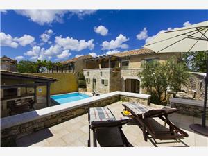 Casa Nina Prkačini, Žminj, Size 130.00 m2, Accommodation with pool