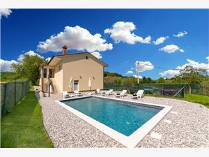 Villa Butoniga Nature Zelená Istrie, Soukromé ubytování s bazénem