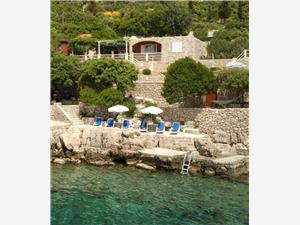 Kuća za odmor Planika Slano (Dubrovnik), Kvadratura 60,00 m2, Smještaj s bazenom, Zračna udaljenost od mora 20 m