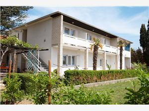 Apartment and Rooms Albina Baska - island Krk, Size 16.00 m2, Airline distance to town centre 150 m