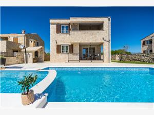 Vila St Vid 1 Privlaka (Zadar), Kamenný dům, Prostor 150,00 m2, Soukromé ubytování s bazénem