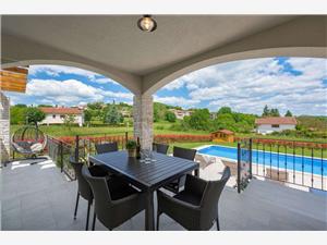 Villa Bartol Katun Trviški, Pazin, Powierzchnia 150,00 m2, Kwatery z basenem
