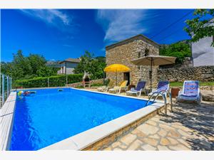 House Katica Grižane, Size 85.00 m2, Accommodation with pool