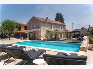 San Lorenzo Zakinji Istrie, Prostor 180,00 m2, Soukromé ubytování s bazénem