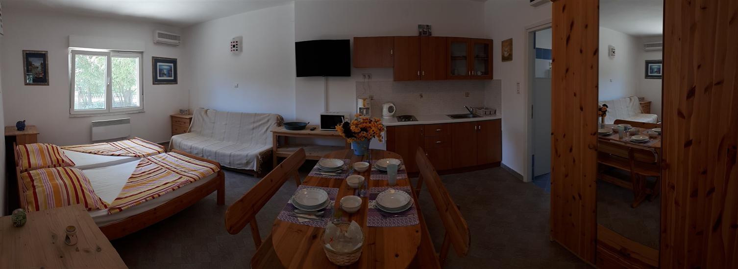 Apartment A2, for 3 persons