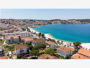 Beachfront accommodation Split and Trogir riviera,Book  Vice From 114 €