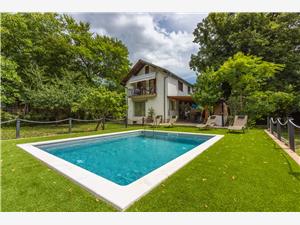 Dům Green valley Grižane, Prostor 120,00 m2, Soukromé ubytování s bazénem