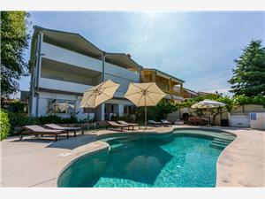 Appartementen Pool Fazana, Kwadratuur 40,00 m2, Accommodatie met zwembad