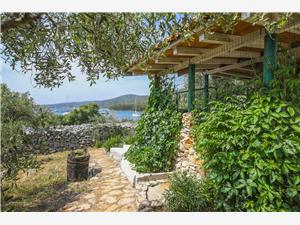 House Murtelica Dalmatia, Remote cottage, Size 40.00 m2, Airline distance to the sea 30 m
