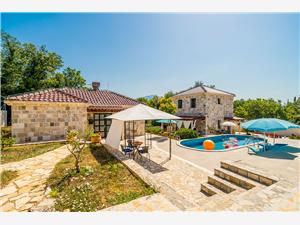 Dům Dubrovnik Chalets Riviéra Dubrovník, Prostor 120,00 m2, Soukromé ubytování s bazénem, Vzdušní vzdálenost od moře 200 m