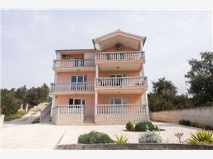 Appartements Milin Jezera - île de Murter, Superficie 95,00 m2, Distance (vol d'oiseau) jusqu'au centre ville 500 m