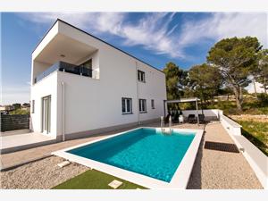 Vila Santini Brodarica, Prostor 118,00 m2, Soukromé ubytování s bazénem, Vzdušní vzdálenost od centra místa 500 m