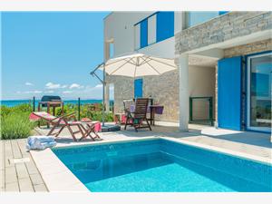 Villa Jasmine Privlaka (Zadar), Kwadratuur 142,06 m2, Accommodatie met zwembad, Lucht afstand tot de zee 10 m