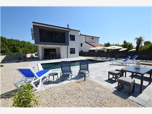 Villa Dani Dobrinj - île de Krk, Superficie 160,00 m2, Hébergement avec piscine
