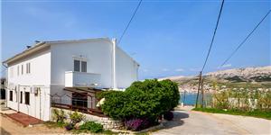 Apartmá - Pag - ostrov Pag