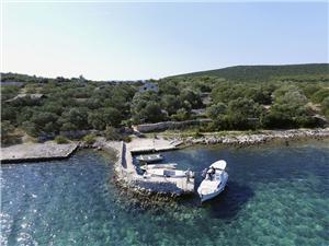 Hus Brena Norra Dalmatien öar, Avlägsen stuga, Storlek 82,00 m2, Luftavstånd till havet 30 m