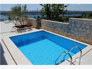 Accommodation with pool Sibenik Riviera,Book  Sunset From 93 €