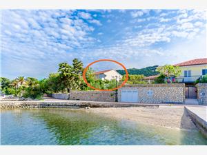 Beachfront accommodation Kvarners islands,Book  Bianca From 64 €