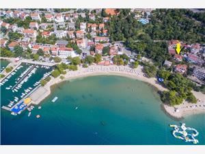 Ferienwohnungen Jarmila Riviera von Rijeka und Crikvenica, Größe 120,00 m2, Luftlinie bis zum Meer 50 m