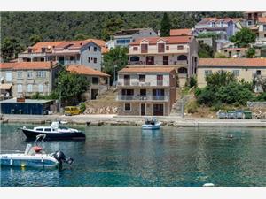 Apartmaji Bartul Brna - otok Korcula, Kvadratura 80,00 m2, Oddaljenost od morja 10 m, Oddaljenost od centra 40 m