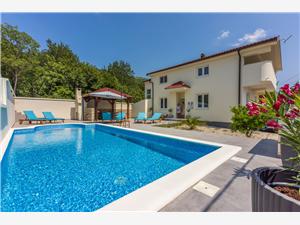Maison Pura Vida Grižane, Superficie 160,00 m2, Hébergement avec piscine