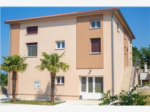 Appartement Lucija Omisalj - eiland Krk, Kwadratuur 85,00 m2, Lucht afstand naar het centrum 300 m