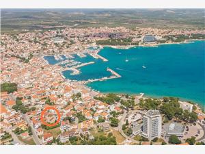 Apartment and Rooms Mrkovic Sibenik Riviera, Size 15.00 m2, Airline distance to the sea 80 m, Airline distance to town centre 100 m