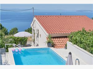 Accommodation with pool Split and Trogir riviera,Book  Roza From 221 €