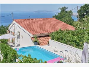 Privat boende med pool Split och Trogirs Riviera,Boka  Roza Från 2425 SEK