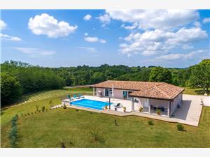 Villa Green Heaven Pisino (Pazin), Dimensioni 128,00 m2, Alloggi con piscina