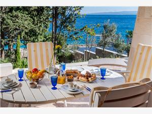 Beachfront accommodation Split and Trogir riviera,Book  Vita From 742 €