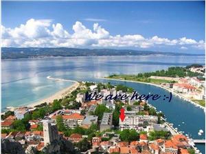 Apartment Vicko Omis, Size 38.00 m2, Airline distance to the sea 250 m, Airline distance to town centre 10 m