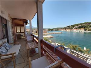 Beachfront accommodation Middle Dalmatian islands,Book  sea From 92 €