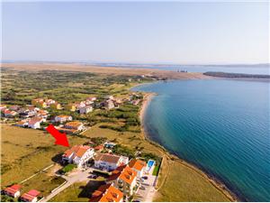 Apartments Crljenko Povljana - island Pag, Size 50.00 m2, Accommodation with pool, Airline distance to the sea 70 m