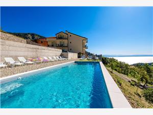 Appartementen en Kamers Villa Bettina Lovran, Kwadratuur 26,00 m2, Accommodatie met zwembad